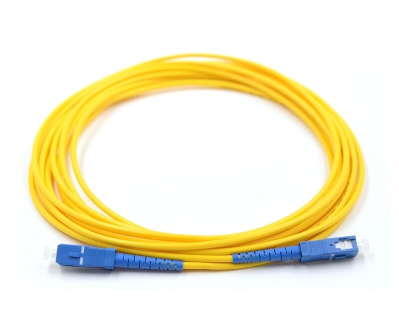 SC To SC Fiber Optic Patch Cable 5 Meter